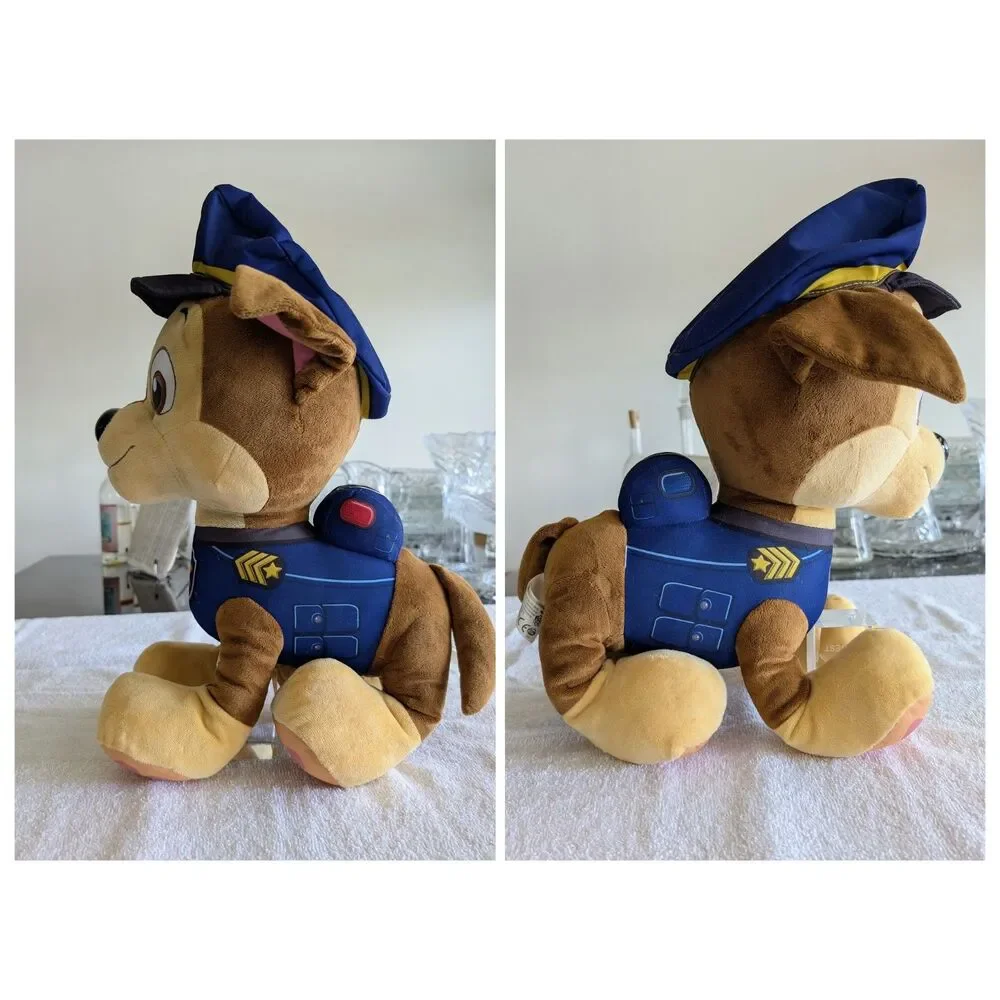 Lot of 3 Paw Patrol Chase Plush&VTech Drop & Go Dump Truck Toy Bundle